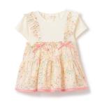 チュニック サスティナリバティティアードチュニック キッズ 子供服 女の子