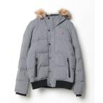 「TOMMY HILFIGER」 ジップアップブルゾン S グレー メンズ