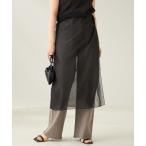 スカート sheer wrap スカート