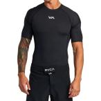 ショッピングラッシュガード ラッシュガード RVCA メンズ 「VA SPORT」 SPORT RASHGUARD SS ラッシュガード 「2025年夏モデル」/ルーカ水陸両用半