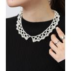 ネックレス パール付け襟ネックレス レディース