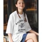 tシャツ 「THE CRAFT CREW PRODUCTS」アニマルグラフィック刺繍 ヘビーウェイトファンクショナルファブリック ビッグシルエット ク