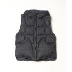 「ARMEN」 ダウンベスト - ブルー レディース