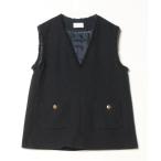 「green label relaxing」 ベスト FREE ネイビー レディース