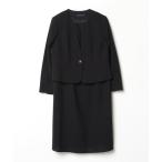 「CARETTE」 セットアップ 15号 ブラック レディース