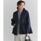「Pierrot」 ジップアップパーカー M ネイビー レディース