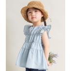 ブラウス シャツ 「WEB限定/DRC」ティアードチュニック キッズ 子供服 女の子