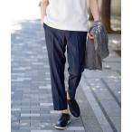 パンツ 「イージーケア/接触冷感」スマートシャンブレーアンクル丈スラックス メンズ