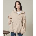 ブルゾン アウター 「撥水/洗濯機OK」ポケッタブルパーカ「旅服シリーズ」 レディース