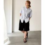 パンツ choice_cnl スムースリブハーフパンツ レディース メンズ