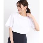 tシャツ 「接触冷感/洗える」キレイめジャージプルオーバー レディース