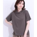 tシャツ 「高レビュー/ひんやり/UV」アウトスタイルもサマになる さらさら抜け襟Tシャツ レディース