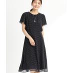 ワンピース 「夏SALE/WEB先行カラーあり/マシンウォッシュ可」コツキ幾何柄ワンピース