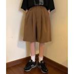スラックス モード系ハーフパンツ メンズ レディース