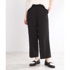 パンツ 「夏SALE/UVカット/マシンウォッシュ可/セットアップ可/夏の通勤におすすめ」ドライタッチストレートパンツ レディース