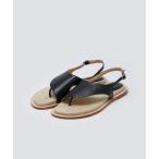 サンダル DENIA トングサンダル 1.0cm BLACK レディース