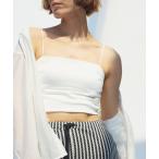 「EMILY WEEK × IENA」サテン クロップドバンドゥブラ