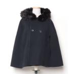 [BLUE LABEL CRESTBRIDGE] пончо 38 темный темно-синий женский 