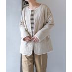 ショッピングnano 「NANO universe」 ジャケット FREE ベージュ レディース