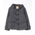 [Ray BEAMS] полупальто "даффл коут" 1 серый женский 