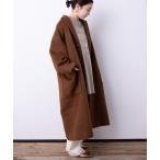 [FREAK'S STORE] Пальто Честерфилд свободный Brown женский 