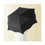 傘 遮光ウェーブパイピング 折りたたみ傘 50cm ブラック(晴雨兼用) レディース