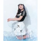 パンツ リボンいっぱいぷっくりスカパン キッズ 子供服 女の子