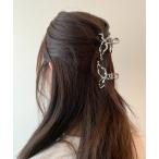 ヘアクリップ ミニリボンヘアクリップ