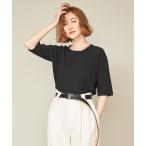 tシャツ 「conte」クルーネック Tシャツ レディース