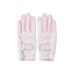 手袋 「PEARLY GATES」細リボン両手グローブ (両手用) (LADIES) レディース