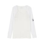 インナーシャツ 肌着 「PEARLY GATES」「PG BODY」E/ハイマルチFDベア天竺 長袖Uネックカットソー (LADIES) レディース