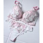 ブラジャー ショーツセット 「しっかり美胸ブラ」すっきりブラ！デザイン豊富！ワイヤーブラだからこその横からぎゅっと胸を集めて脇をスッキリさせ集めて寄せ