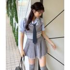 ワンピース ニットベストセットアップ
