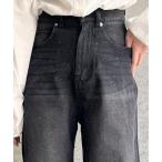 ジーンズ デニム デニムパンツ 低身長OKキラキララインストーンデニムパンツ レディース