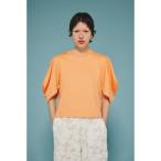 tシャツ Tuck sleeve cut tops　　タックスリーブカットトップス レディース