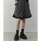 パンツ AFF AIVER パイピングワイドバギーショートパンツ メンズ レディース