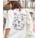 tシャツ 「PEANUTS / SNOOPY」別注 ピーナッツ スヌーピー ヴィンテージプリント オーバーサイズ半袖Tシャツ レディース メンズ