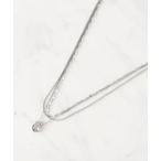 ネックレス 「ステンレス」レイヤードチェーンネックレス レディース