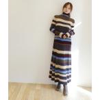 「Mila Owen」 ニットワンピース 1 ベージュ レディース