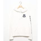 「Abercrombie&Fitch」 プルオーバーパーカー M ベージュ レディース