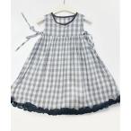 ワンピース 「aimoha-KIDS-」キッズ ノースリーブチェック柄ワンピース キッズ 子供服