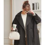 [ANGIE] тренчкот FREE черный женский 