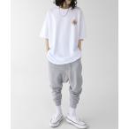 「minsobi」 サルエルパンツ FREE グレー メンズ