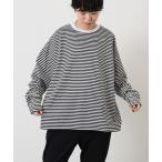 tシャツ コンパクトジャージー クルーネックBigプルオーバー レディース