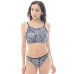 ショッピングビラボン 水着 BILLABONG レディース HIGH NECK BINDING BIKINI 水着 「2025年春夏モデル」/ビラボン総柄ハイネックビキニ(