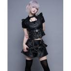 ベスト ジレ 「ililil/イルイルイル」「いるいる戦術特殊部隊〜鬼桜KIOU〜（上）」PUレザーベスト レディース