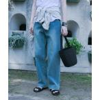 ジーンズ デニム デニムパンツ 「4サイズ展開」new basic ストレートフィットデニムパンツ レディース