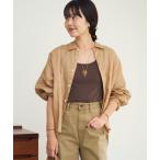 ブラウス シャツ Linen Short シャツ レディース