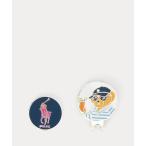 ゴルフ Polo ベア & ポニー ゴルフ ボール マーカー レディース