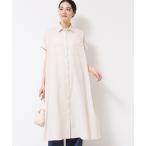 ワンピース 「洗える」シャツワンピース（S〜L）